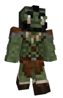 Front of Zayode's skin