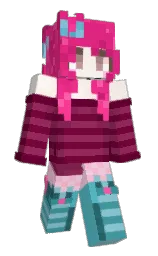 Slim Minecraft skin