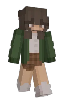 Front of Madisee's skin