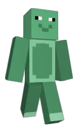 goblin and silver tree Minecraft skin — Slim model