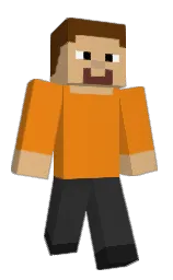 LEGO_496's Minecraft skin wearing the Vanilla cape
