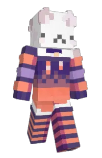 Front of Lilypawz's skin