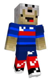 Front of Minecraft skin