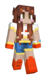 Slim Minecraft skin