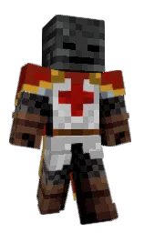 black and kenyan copper Minecraft skin — Classic model — first worn by rhykernull