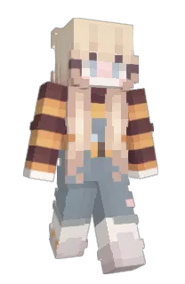 Front of Emipuff's skin