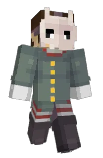 Front of Mazeprit's skin