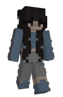 Front of Qiai's skin