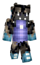BlindMonster's Minecraft skin wearing the Copper cape