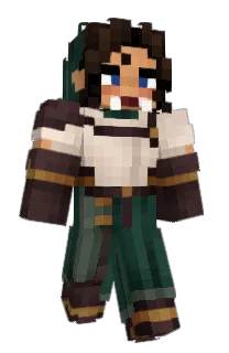 Front of Minecraft skin