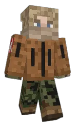 potters clay Minecraft skin — Classic model — first worn by B1gSHISHKA