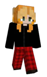 black and totem pole Minecraft skin — Slim model