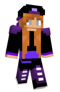 Front of Caireign's skin