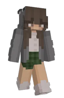 Front of Madisee's skin