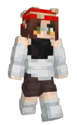 silver sand and iron Minecraft skin — Slim model