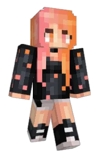 Front of Charmed's skin