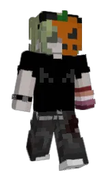 black and nobel Minecraft skin — Slim model — first worn by 44margiel4