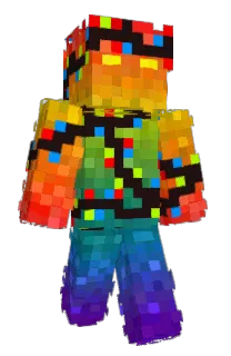 Front of wildflowery's skin