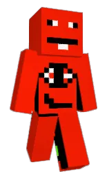 Geldanamycinevan's Minecraft skin wearing the Menace cape