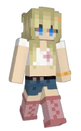 Slim Minecraft skin