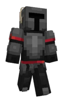 Front of Sedge's skin