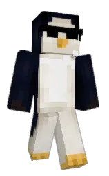 squaresmart's Minecraft skin wearing the Vanilla cape