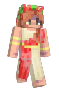 Front of Kroobe's skin