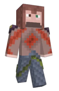 Front of Minecraft skin