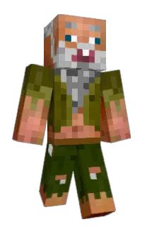 Front of MaleHobo's skin