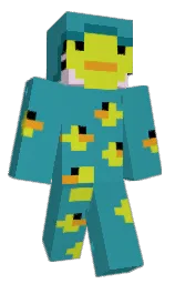 jelly bean and pear Minecraft skin — Slim model