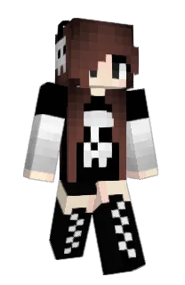 Front of supekutoru's skin