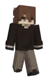 rhyra's Minecraft skin wearing the Builder cape