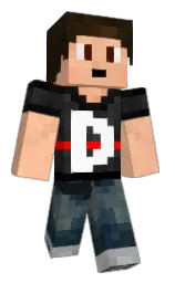 white and woodsmoke Minecraft skin — Classic model — first worn by Dowsey