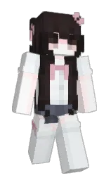 starii's Minecraft skin wearing the Purple Heart cape