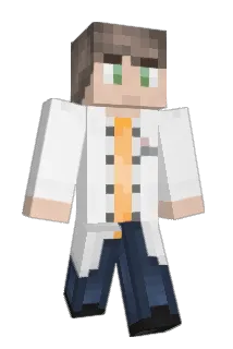 cendrax Minecraft avatar full body