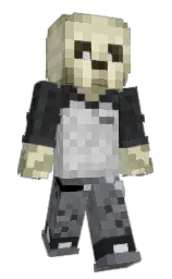 Straaix's Minecraft skin wearing the Migrator cape