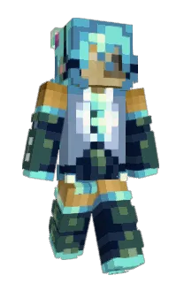 Front of WryCa's skin