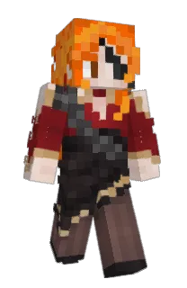 Front of Maaios's skin