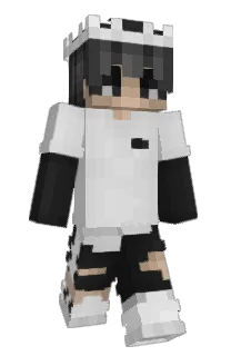 Front of Faew's skin