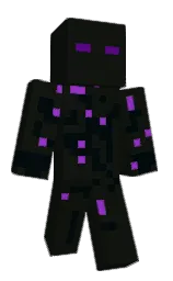 log cabin and blue charcoal Minecraft skin — Classic model