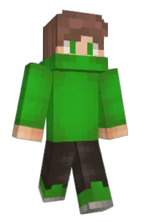 Front of iEyRax's skin