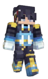 tuna and gun powder Minecraft skin — Classic model — first worn by hazelgarden
