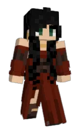 redwood and mahogany Minecraft skin — Slim model — first worn by Cqmillq
