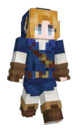 cello and cloud burst Minecraft skin — Classic model — first worn by RealGiveme