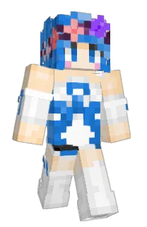 Front of Wsliver's skin