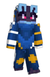 Front of Rux's skin