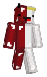 Justologist's Minecraft skin wearing the Migrator cape