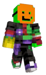 green and dune Minecraft skin — Classic model — first worn by DeezerDan