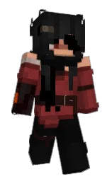 Minecraft-Skin in cod gray — Modell: Schmal — zuerst getragen von rav_y