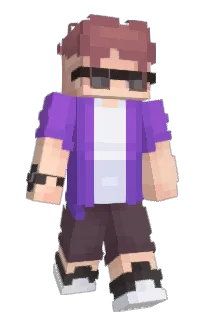 Front of JustListy's skin